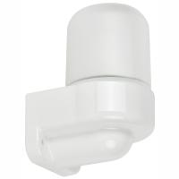 Светильник НПП 60Вт E27 цилиндр белый IP54 TERMA GENERICA (IEK) угловой д/сауны+125° керамика