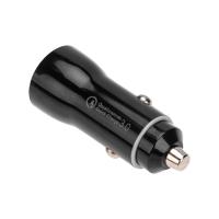 Автозарядка в прикуриватель USB-A +USB-C 38Вт черная REXANT
