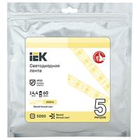 купить Лента свд 12В 14,4Вт/м 60свд/м 3000К 5050 IP20 IEK 5м в Самаре Лента свд 12В 14,4Вт/м 60свд/м 3000К 5050 IP20 IEK 5м