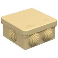 купить Коробка 80*80*40 квадрат сосна IP55 без текстуры, Промрукав  в Самаре Коробка 80*80*40 квадрат сосна IP55 без текстуры, Промрукав