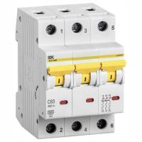 купить Автомат 3Р 63А C 6кА ВА47-60М IEK  в Самаре Автомат 3Р 63А C 6кА ВА47-60М IEK