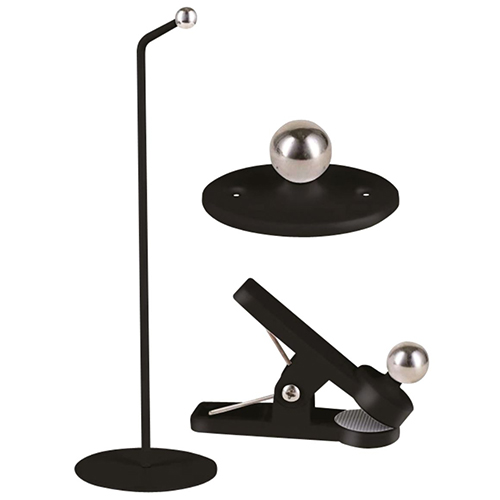 Светильник настольный свд 2,2Вт 4000К 80лм черный подставка, прищепка, настенный USB аккумулятор Osr