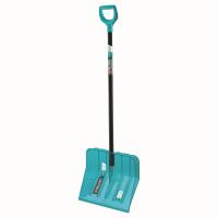 Лопата снеговая 460*400*1400мм поликарбонат алюминиевая рукотяка LUXE Palisad