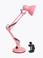 купить Светильник настольный 60Вт E27 розовый коралл подставка/струбцина Ultra LIGHT в Самаре Светильник настольный 60Вт E27 розовый коралл подставка/струбцина Ultra LIGHT