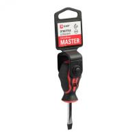 купить Отвертка шлицевая SL 6,5*38мм EKF Master в Самаре Отвертка шлицевая SL 6,5*38мм EKF Master