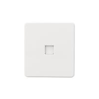 Миле Раунд перламутр розетка RJ45 скрытая 1-ая Cat6