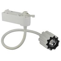 Светильник на трек однофазный свд 7Вт 4000К 490лм белый ЭРА гибкий