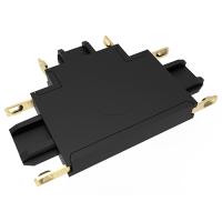 купить Коннектор черный T-обр. Jazzway MTR16 CT-BL  в Самаре Коннектор черный T-обр. Jazzway MTR16 CT-BL