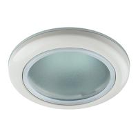 купить Светильник точечный GU5.3 круг белый встраиваемый IP44 Влагозащищенный в Самаре Светильник точечный GU5.3 круг белый встраиваемый IP44 Влагозащищенный