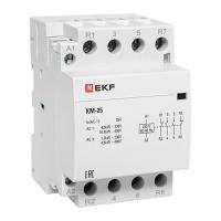 купить Контактор модульный 25А 220В 2НО 2НЗ 3мод КМ EKF PROxima в Самаре Контактор модульный 25А 220В 2НО 2НЗ 3мод КМ EKF PROxima