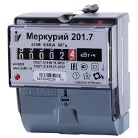 купить Счетчик 1ф 1т Меркурий 201.7 5-60А 230В DIN-рейка  в Самаре Счетчик 1ф 1т Меркурий 201.7 5-60А 230В DIN-рейка
