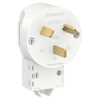 купить Вилка 32А 250В угловая открытая белый IP20 Бланка Schneider Electric  в Самаре Вилка 32А 250В угловая открытая белый IP20 Бланка Schneider Electric