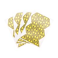 купить Самоклеящаяся этикетка "Молния" 25*25*25мм Rexant 100шт в Самаре Самоклеящаяся этикетка "Молния" 25*25*25мм Rexant 100шт