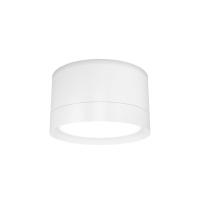 купить Светильник даунлайт 1*15Вт GX53 круг белый накладной  в Самаре Светильник даунлайт 1*15Вт GX53 круг белый накладной