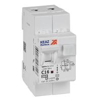 Дифавтомат 2Р 16А C тип AC 30мА 4,5кА OptiDin D63 2мод КЭАЗ