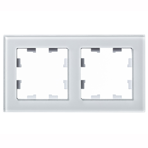 купить Атлас белый рамка 2-ая универсально стекло в Самаре Атлас белый рамка 2-ая универсально стекло