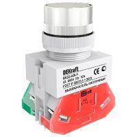 Выключатель кнопочный ABLF 22мм белый 220В IP54 Schneider Electric