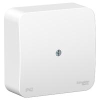 купить Коробка 75*75*30 квадрат белый IP42 Бланка  в Самаре Коробка 75*75*30 квадрат белый IP42 Бланка