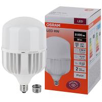 купить Лампа свд E27/Е40 80Вт 4000К 8000лм Т138 цилиндр матовый Osram  в Самаре Лампа свд E27/Е40 80Вт 4000К 8000лм Т138 цилиндр матовый Osram