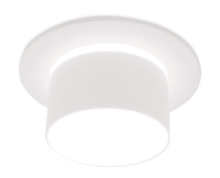 Светильник точечный G5.3 круг белый встраиваемый TECHNO SPOT