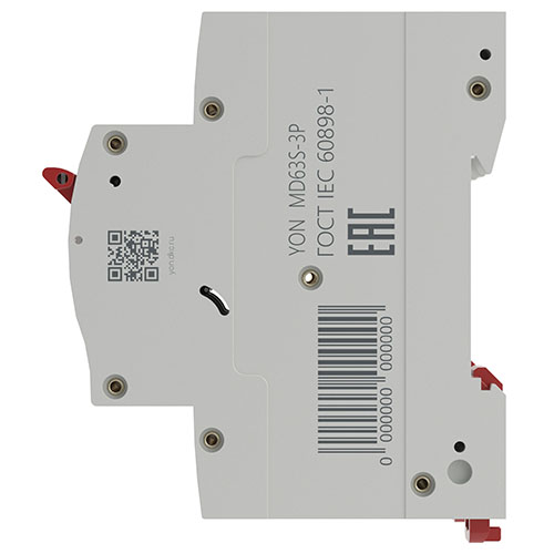купить Автомат 3Р 6А C 4,5кА MD63S DKC YON max  в Самаре Автомат 3Р 6А C 4,5кА MD63S DKC YON max
