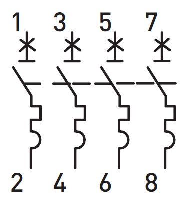 купить Автомат 4Р 50А C 4,5кА ВА47-63N EKF PROxima  в Самаре Автомат 4Р 50А C 4,5кА ВА47-63N EKF PROxima