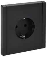 купить Фортепиано черный механизм розетки скрытая 1-мест заземление IP20  в Самаре Фортепиано черный механизм розетки скрытая 1-мест заземление IP20