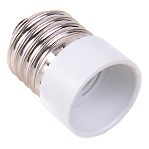 купить Патрон-переходник E27-E14 пластик белый TDM LH64 в Самаре Патрон-переходник E27-E14 пластик белый TDM LH64