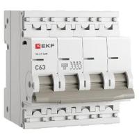купить Автомат 4Р 63А C 4,5кА ВА47-63N EKF PROxima  в Самаре Автомат 4Р 63А C 4,5кА ВА47-63N EKF PROxima