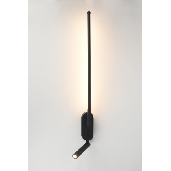 купить Светильник настенный (бра) свд 17Вт 3000K 438лм черный Rivoli в Самаре Светильник настенный (бра) свд 17Вт 3000K 438лм черный Rivoli