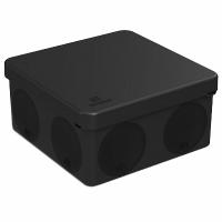 купить Коробка 100*100*50 квадрат черный IP66 HF УХЛ1 Промрукав в Самаре Коробка 100*100*50 квадрат черный IP66 HF УХЛ1 Промрукав