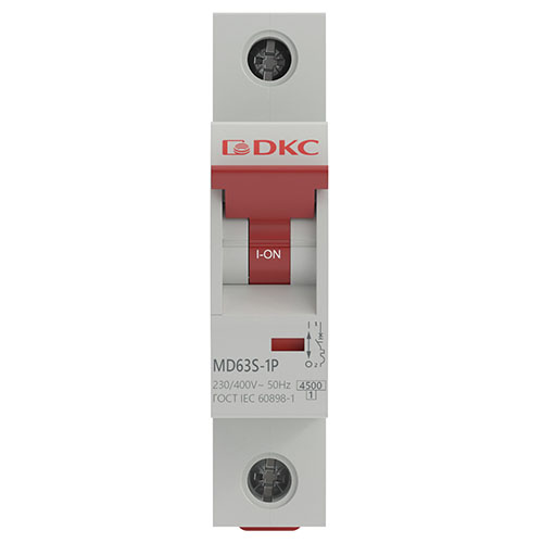купить Автомат 1Р 63А C 4,5кА MD63S DKC YON max  в Самаре Автомат 1Р 63А C 4,5кА MD63S DKC YON max