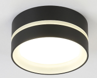 купить Светильник точечный GX53 круг черный накладной Ambrella IP44 в Самаре Светильник точечный GX53 круг черный накладной Ambrella IP44