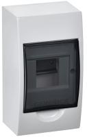 купить Корпус пластиковый ЩРН-П-4 черн. прозр. дверь IP41 GENERICA в Самаре Корпус пластиковый ЩРН-П-4 черн. прозр. дверь IP41 GENERICA