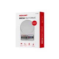 купить Весы кухонные электронные 5кг REXANT пластик 2*LR6 в Самаре Весы кухонные электронные 5кг REXANT пластик 2*LR6