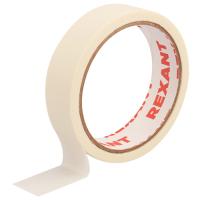 купить Скотч малярный 25мм*20м бежевый Rexant в Самаре Скотч малярный 25мм*20м бежевый Rexant