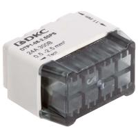 купить Клемма 8*2,5мм2 компактная серый DKC 2 шт в Самаре Клемма 8*2,5мм2 компактная серый DKC 2 шт