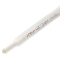 купить Трубка ТУТ 6/3мм белый 1м  в Самаре Трубка ТУТ 6/3мм белый 1м