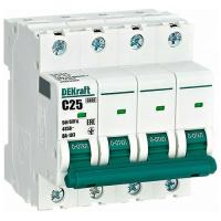 купить Автомат 4Р 25А C 6кА ВА-103 в Самаре Автомат 4Р 25А C 6кА ВА-103