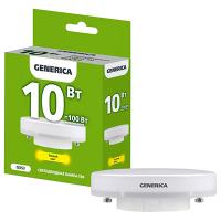 купить Лампа свд 220В GX53 10Вт 3000К 1000лм таблетка матовая Generica  в Самаре Лампа свд 220В GX53 10Вт 3000К 1000лм таблетка матовая Generica