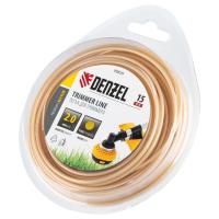 купить Леска для триммеров 2,0мм*15м круглая Denzel ALUFLEX армированная алюминием в Самаре Леска для триммеров 2,0мм*15м круглая Denzel ALUFLEX армированная алюминием