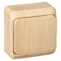 купить Этюд сосна выключатель 1кл открытая 10А IP20  в Самаре Этюд сосна выключатель 1кл открытая 10А IP20