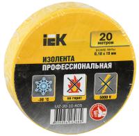 купить Изолента ПВХ 19мм*20м желтый IEK MIXTAPE 5 в Самаре Изолента ПВХ 19мм*20м желтый IEK MIXTAPE 5