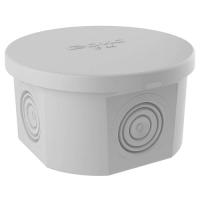 купить Коробка 65*65*35 круг серый IP44  в Самаре Коробка 65*65*35 круг серый IP44