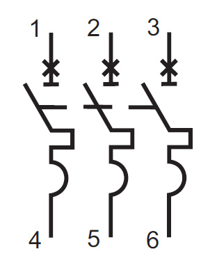 купить Автомат 3Р 63А 35кА ВА-332А DEKraft  в Самаре Автомат 3Р 63А 35кА ВА-332А DEKraft