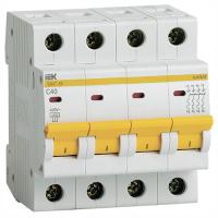купить Автомат 4Р 40А C 4,5кА ВА47-29 IEK в Самаре Автомат 4Р 40А C 4,5кА ВА47-29 IEK