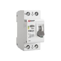 Устройство защиты от дугового пробоя (УЗДП) с автоматическим выключателем 1P+N 50А (C) 6кА EKF PROxi