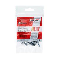 купить Саморез прессшайба острый 4,2*16мм белый 20шт в Самаре Саморез прессшайба острый 4,2*16мм белый 20шт