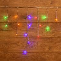 купить Гирлянда бахрома 1,8*0,5м мульти 48свд с контроллером IP20 прозрачный провод Айсикл в Самаре Гирлянда бахрома 1,8*0,5м мульти 48свд с контроллером IP20 прозрачный провод Айсикл