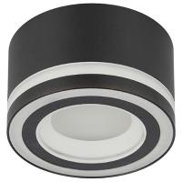 купить Светильник даунлайт 1*15Вт GX53 цилиндр черный накладной ЭРА  в Самаре Светильник даунлайт 1*15Вт GX53 цилиндр черный накладной ЭРА